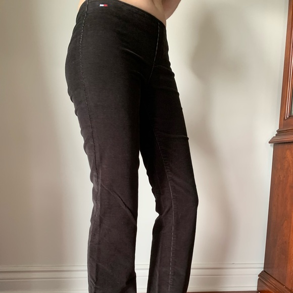 NWOT Vintage Tommy Hilfiger corduroy pants Black, Size 5 - Picture 2 of 16